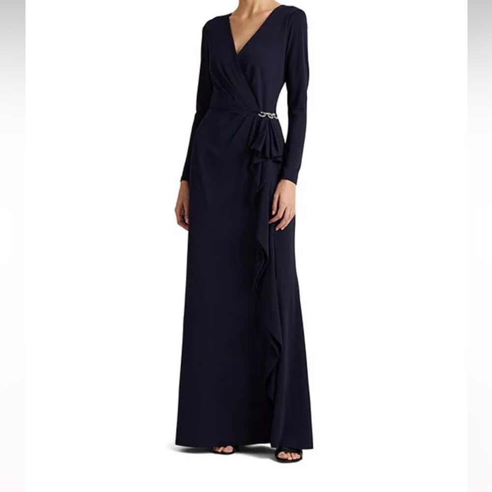 Lauren Ralph Lauren Classic Evening Gown/MoB or MoG - Midnight Blue